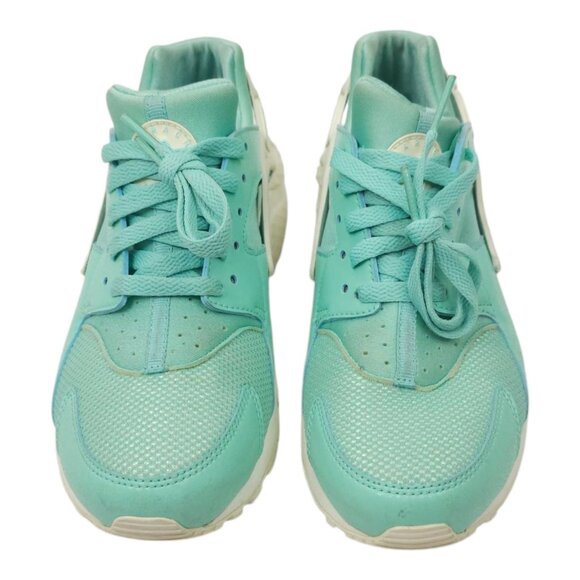Nike Huarache Run Sparkle Sneakers Youth 6.5 Y Tropical Twist Aqua AV5104-300 - Picture 5 of 16
